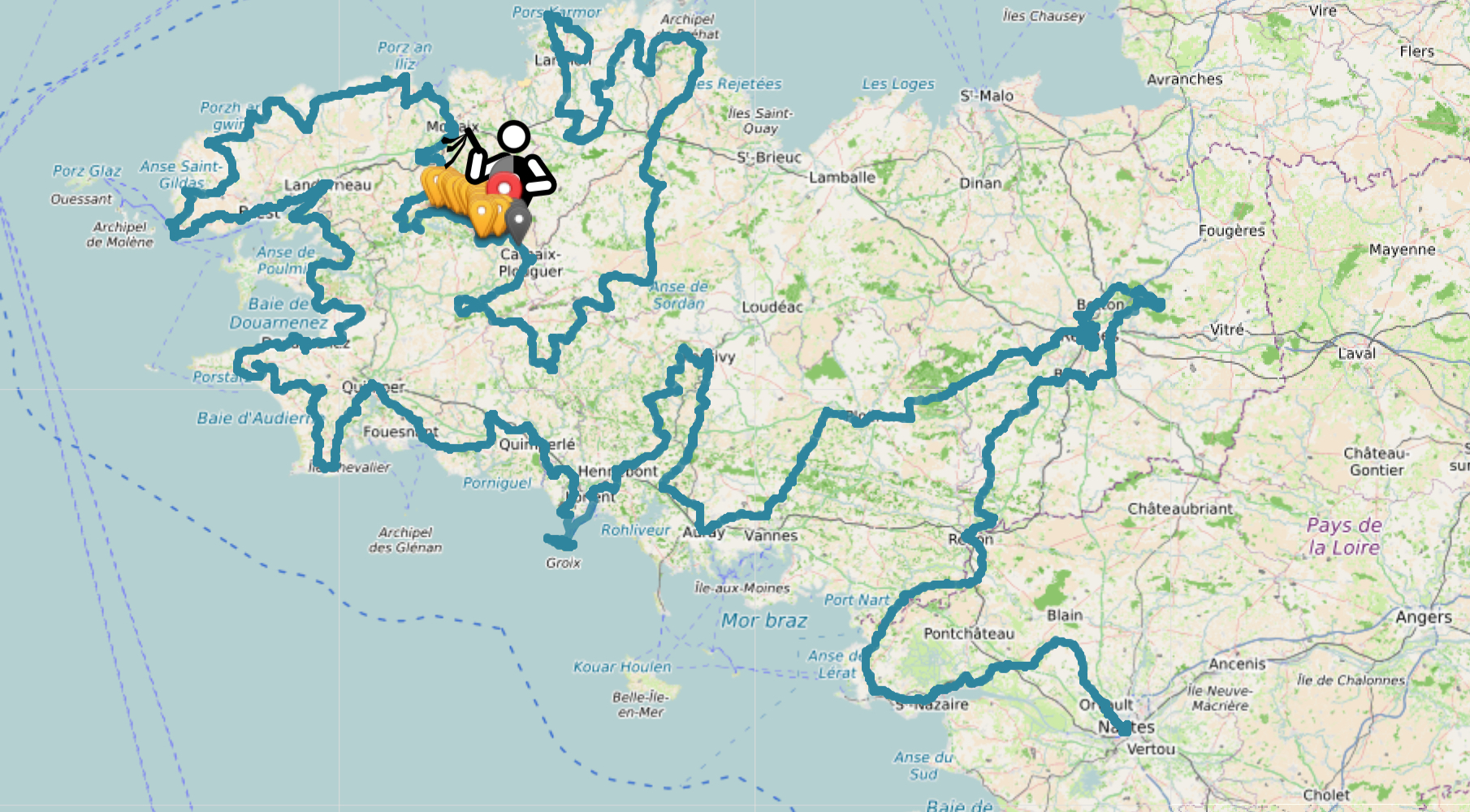 Course Redadeg Groix